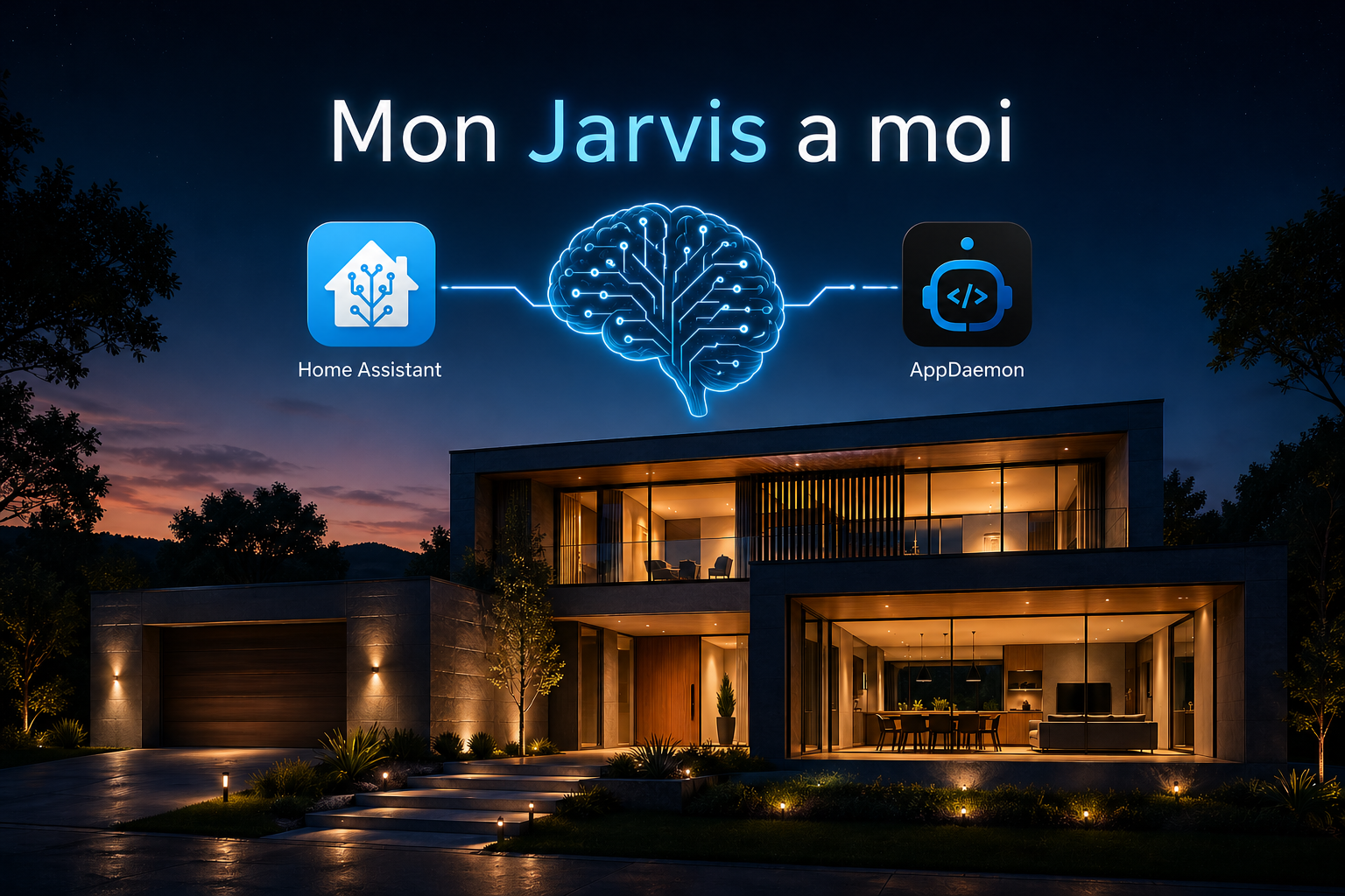 Mon Jarvis à moi - Home Assistant + AppDaemon